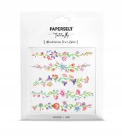 Paperself tatuaż wodny tymczasowy Flower Chain