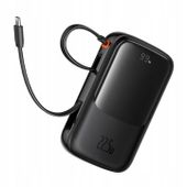 BASEUS SZYBKI POWER BANK 10000mAh 22.5W POWERBANK Z WBUDOWANYM KABLEM USB-C