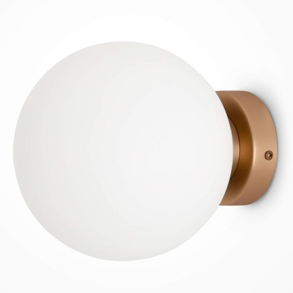 Kinkiet kulisty Basic Form MOD321WL-01G1 ball kula złoty zdjęcie 2