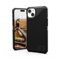 Etui UAG Metropolis LT MagSafe do iPhone 15 Plus - czarny kevlar