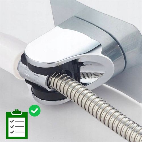 Uchwyt do słuchawki prysznicowej bez wiercenia samoprzylepny ŁATWY MONTAŻ na Arena.pl