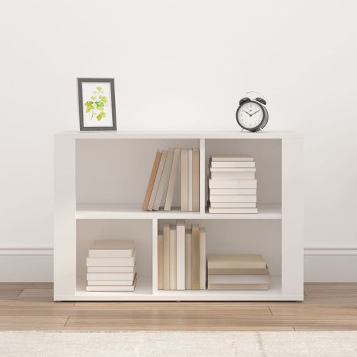 Komoda, biała, 80x30x54 cm, materiał drewnopochodny na Arena.pl