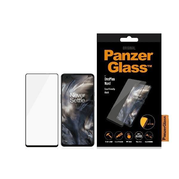 PanzerGlass E2E Super+ OnePlus Nord Case Friendly czarny/black zdjęcie 1
