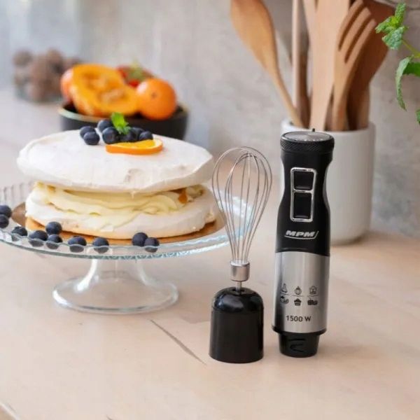 Blender ręczny MPM MBL-34 1500W Zestaw Regulacja prędkości zdjęcie 11