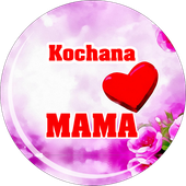 magnes Dla Mamy  5,5 cm.    P825W1