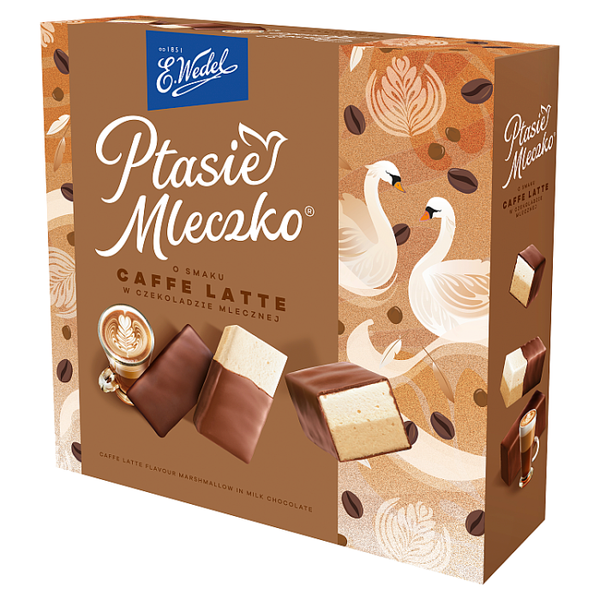 WEDEL PTASIE MLECZKO CAFFE LATTE 340G zdjęcie 1
