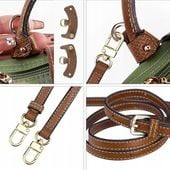 PASEK DO TOREBKI WĄSKI SKÓRZANY REGULOWANY DZIURKOWANY NA RAMIĘ UNIWERSALNY