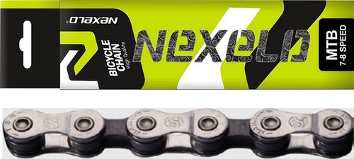 Łańcuch rowerowy 7 8 rzędowy 116 ogniw do roweru MTB 1/2x3/32 nowy na Arena.pl