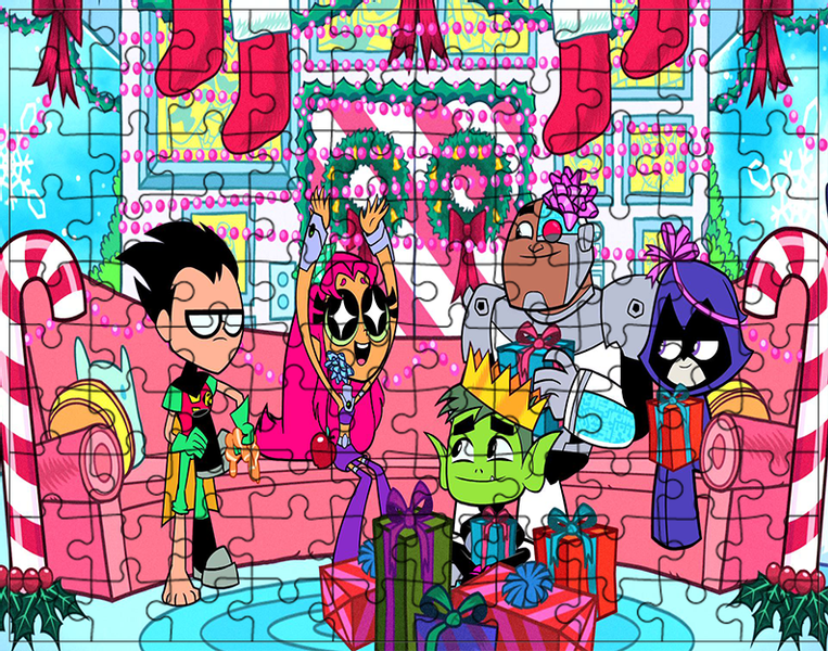 Puzzle Młodzi Tytani zdjęcie 1