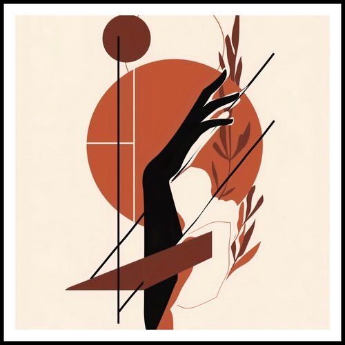 Plakat 80x80cm Zmierzch na Dłoni na Arena.pl