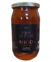 Polski miód z terenów leśnych naturalny prawdziwy z Polskiej pasieki