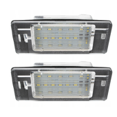 zestaw lampek led do tablicy rejestracyjnej, autotune, do opel vectra c