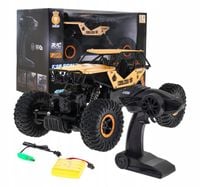SAMOCHÓD ZDALNIE STEROWANY MONSTER TRUCK AUTO RC 4X4 TERENOWY METAL AKUM.