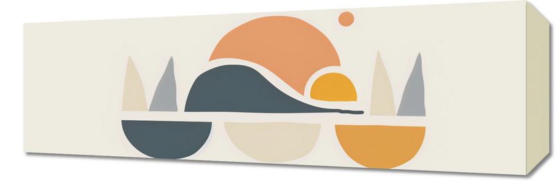 Obraz 60x20cm Pagórki Wyniosłości zdjęcie 1