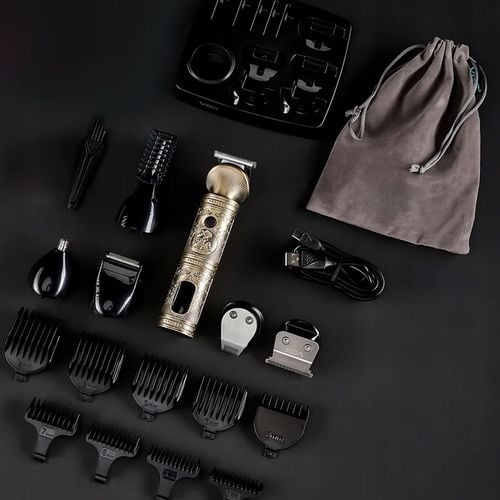 TRYMER MASZYNKA DO STRZYŻENIA WŁOSÓW BRODY CIAŁA GŁOWY NOSA GOLARKA na Arena.pl