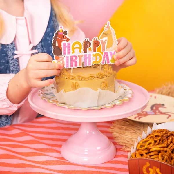 Topper na tort Urocze Koniki zdjęcie 2