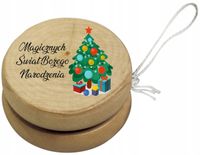 nadruk UV Drewniane JOJO prezent na święta mikołajki TWÓJ TEKST różne wzory