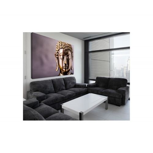 Obraz na płótnie - Canvas, Miedziany Budda 50x40 na Arena.pl