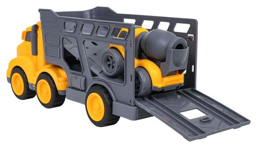 Zestaw Pojazdów Laweta + Autka Budowlane na Arena.pl