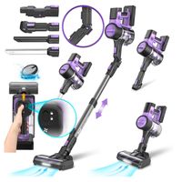 Bezprzewodowy Odkurzacz Pionowy 2w1 INSE S10 26KPa Bezworkowy Szczotka LED