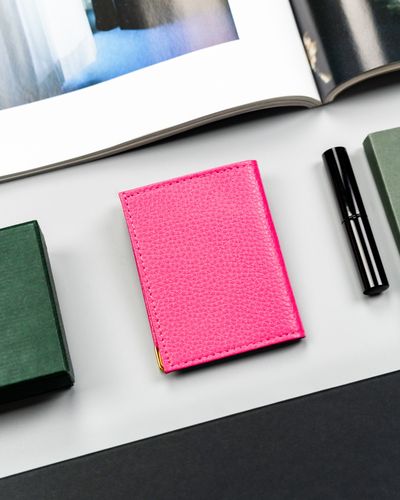 etui na karty skórzane 302-bl-pink na Arena.pl