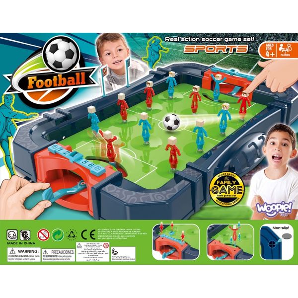 WOOPIE Piłkarzyki MINI Stół do Gry 4+ zdjęcie 7