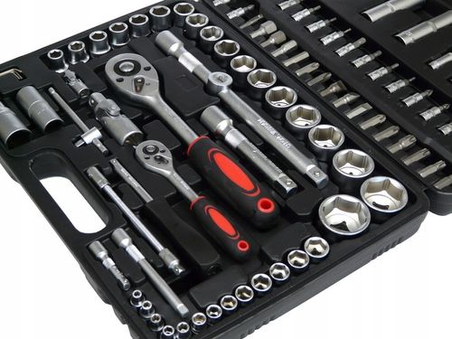 ZESTAW KLUCZY NASADOWYCH KLUCZE NASADOWE 108+ YATO TORX KOMPLET 40 SZTUK na Arena.pl