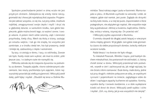 Ilustrowana książka dla dzieci bajka baśń - Dolina Muminków w listopadzie na Arena.pl