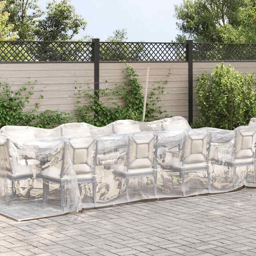 Przezroczysta plandeka z oczkami 3x8 m Polietylen na Arena.pl