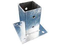 Podstawa słupa przykręcana. Solidna (80x80 mm, gr 2 mm)