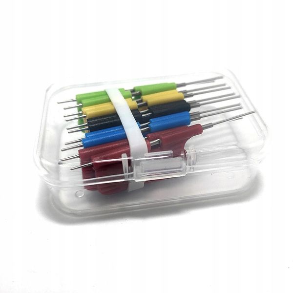 CHWYTAKI POMIAROWE SMD TRZYMAKI PRECYZEJNE 90° KLIPSY DO PROGRAMOWANIA zdjęcie 14