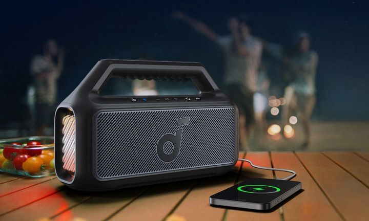 Głośnik przenośny Soundcore Boom 2 IPX7 80W EQ Czarny zdjęcie 14