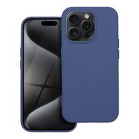 Futerał SILICONE do IPHONE 15 Pro niebieski