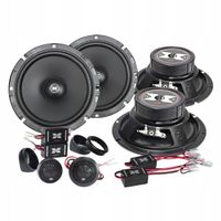 Głośniki Excursion 165mm 300W 2 drożne 6 głośników