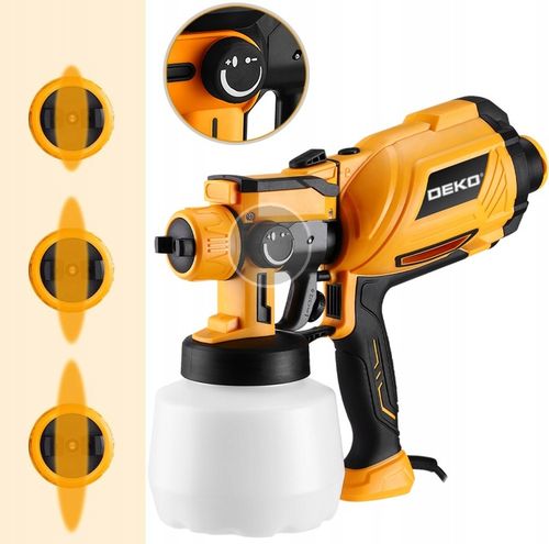 PISTOLET MALARSKI AGREGAT DO MALOWANIA ŚCIAN 3DYSZE 80 DIN ZESTAW XXL na Arena.pl