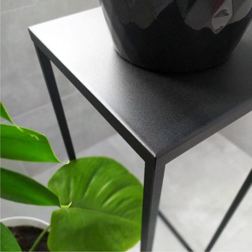 Nowoczesny Kwietnik Loft Czarny SIMPLE 12 031/K-12-1P-40C na Arena.pl