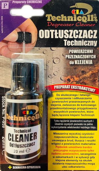 ODTŁUSZCZACZ TECHNICZNY P-959 TECHNICQLL 20ML zdjęcie 1