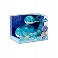 CLOUD B PROJEKTOR Z POZYTYWKĄ WIELORYB NIEBIESKI ECO CLOUD B TRANQUIL WHALE