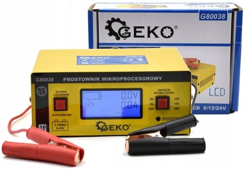 ŁADOWARKA PROSTOWNIK DO AKUMULATORA LCD 6V 12V 10A na Arena.pl