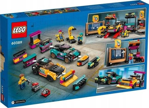 LEGO City 60389 Warsztat tuningowania samochodów na Arena.pl