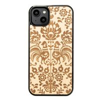 Drewniane Etui Bewood do iPhone 15 Plus POLSKI FOLK ANIEGRE