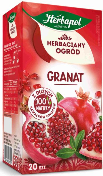 HERBAPOL Herbata Granat 20tb zdjęcie 1