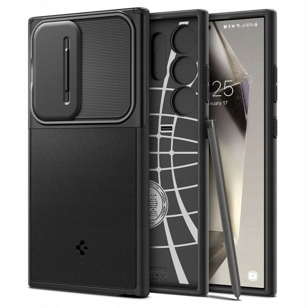 Etui Spigen Optik Armor Galaxy S25 Ultra Black zdjęcie 2