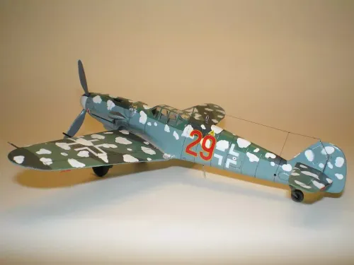 BF-109 G-5 R6 Roten Jäger, C-108, 1:72 na Arena.pl