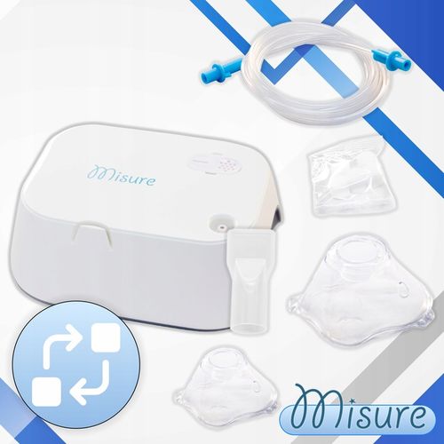 INHALATOR NEBULIZATOR TŁOKOWY DLA DZIECI I DOROSŁYCH 2 MASKI FILTRY GRATIS na Arena.pl