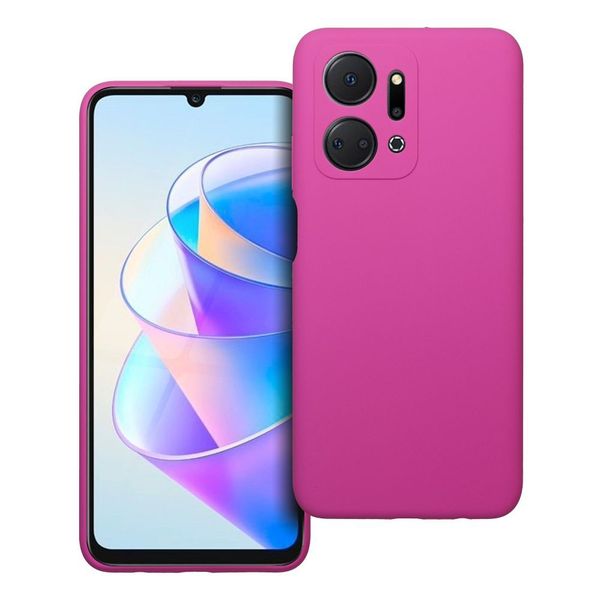 Futerał SILICONE 2mm do HONOR X7A róż zdjęcie 1