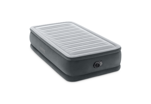 Jednoosobowy Materac Dmuchany 99x191x46 cm łóżko pompka 220V INTEX 64412ND na Arena.pl