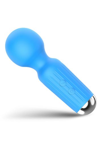 stymulator rechargeable mini masager usb 20 functions   blue na Arena.pl