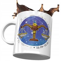 Kubek Waga Znaki Zodiaku Horoskop Astrologia Z Nadrukiem Ze Zdjęciem