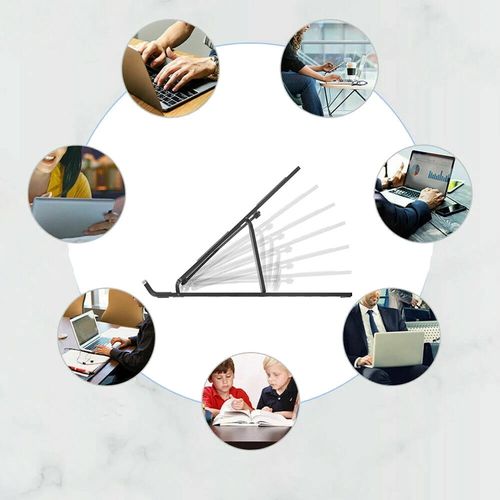 Podstawka stojak do laptopa tableta regulowana uniwersalna biała na Arena.pl